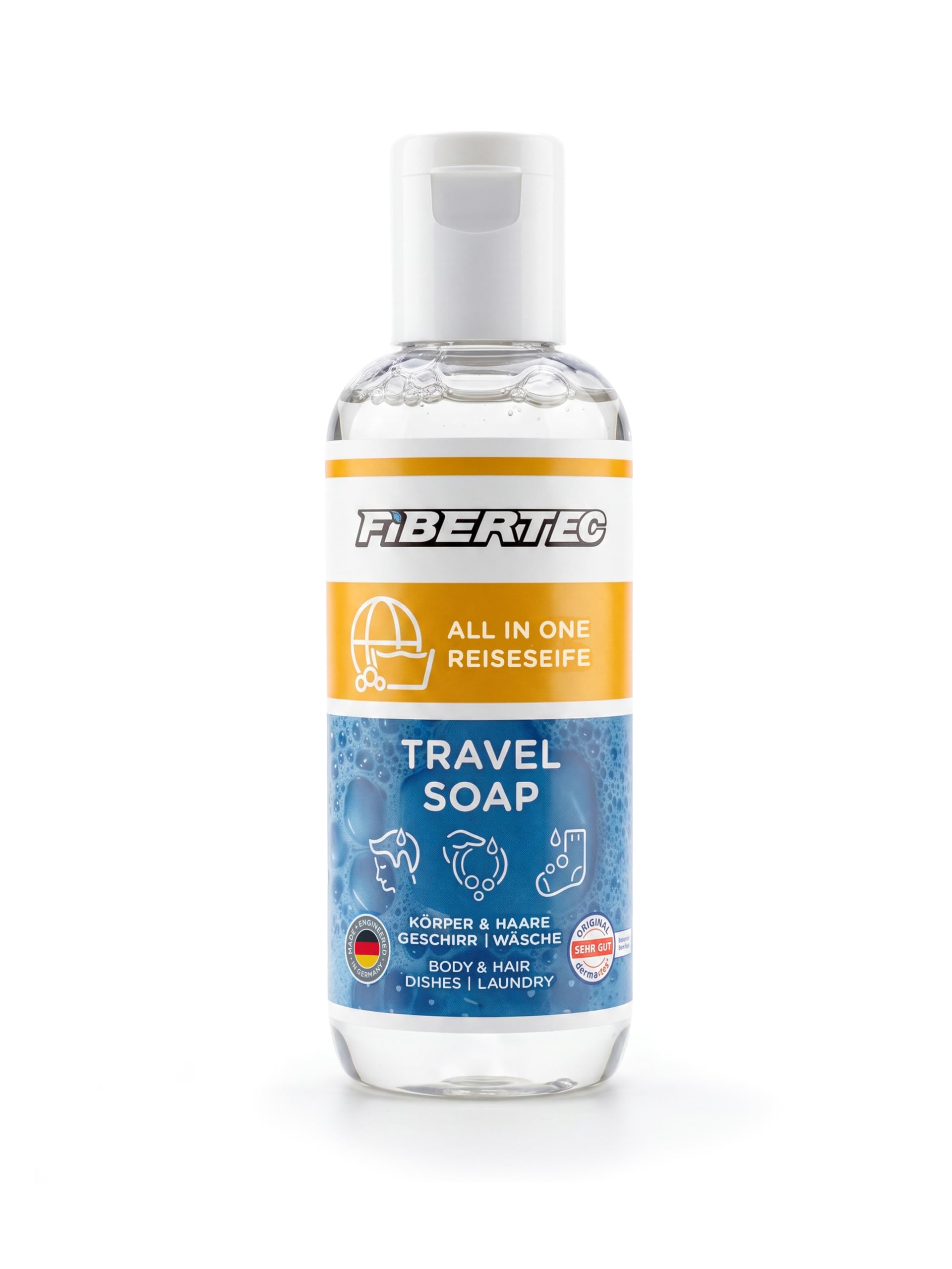fibertec-k-rperpflege-travel-soap-eco-reiseseife-250ml-papaya image 8