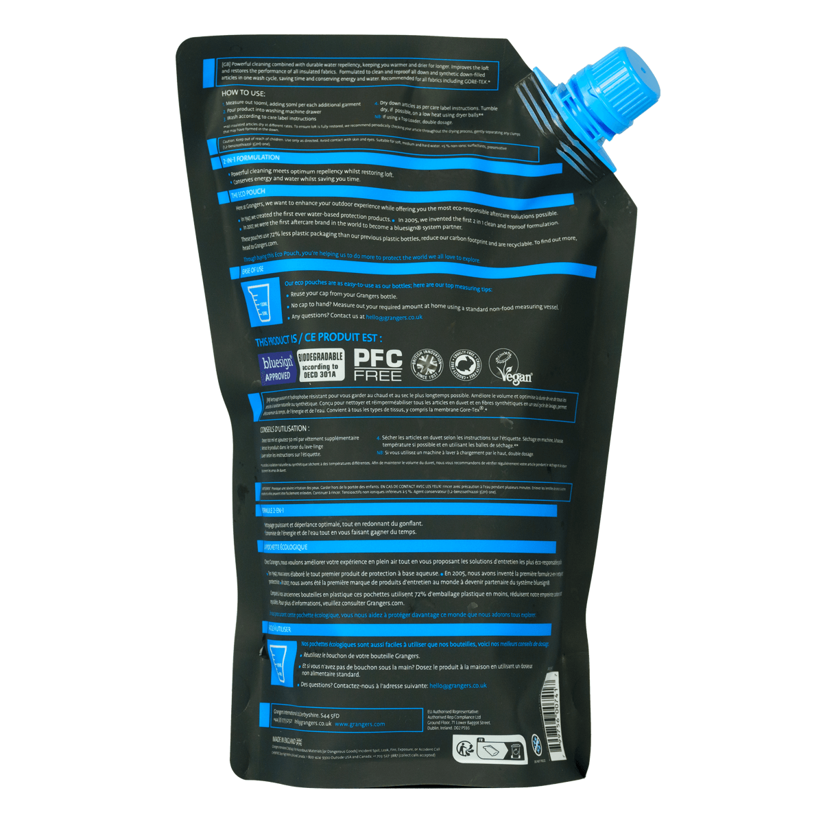 granger-s-wash-repel-down-2in1-waschmittel-1l-eco-pouch-daune image 2