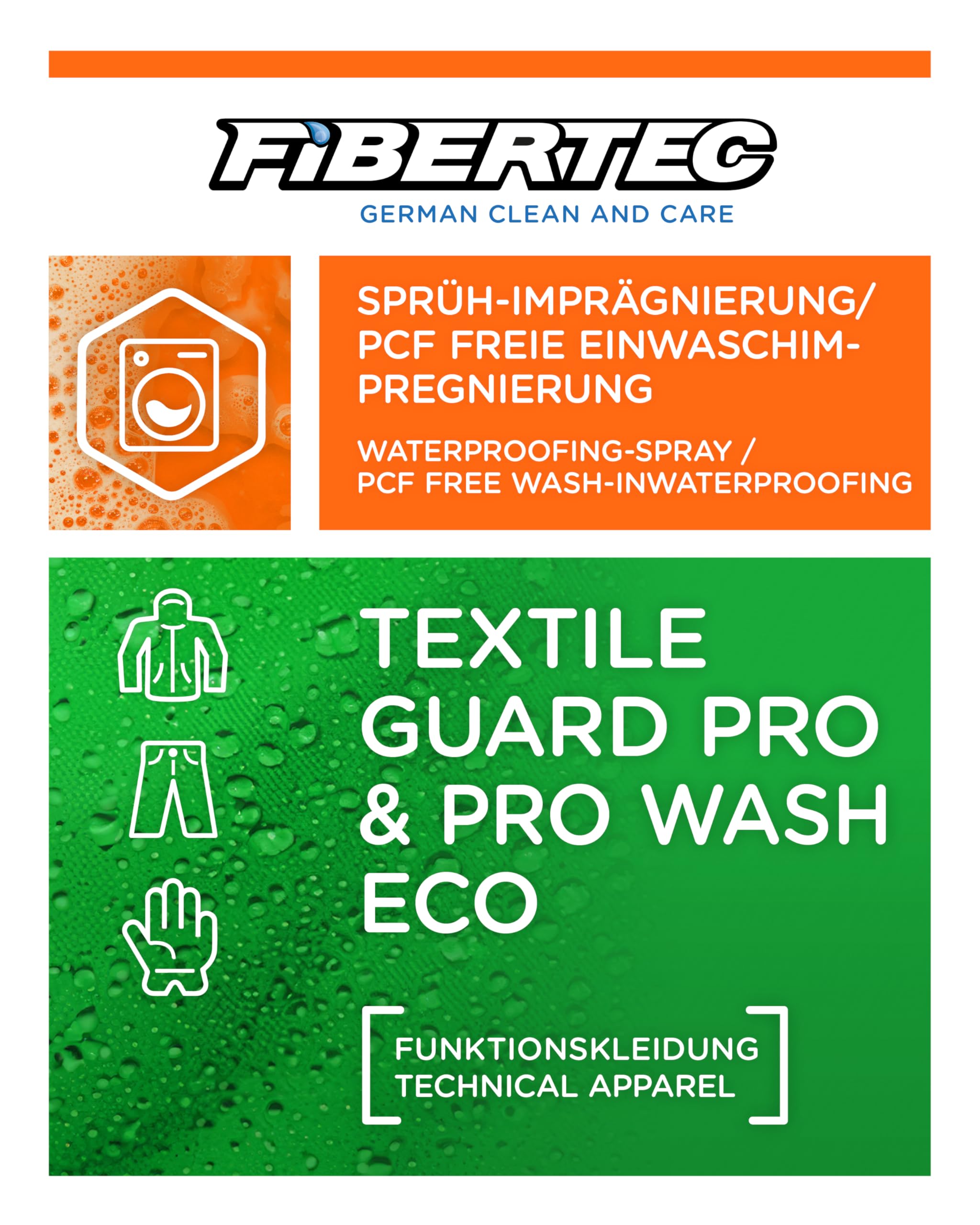 fibertec-pro-wash-eco-250ml-textile-guard-pro-500ml-set image 2