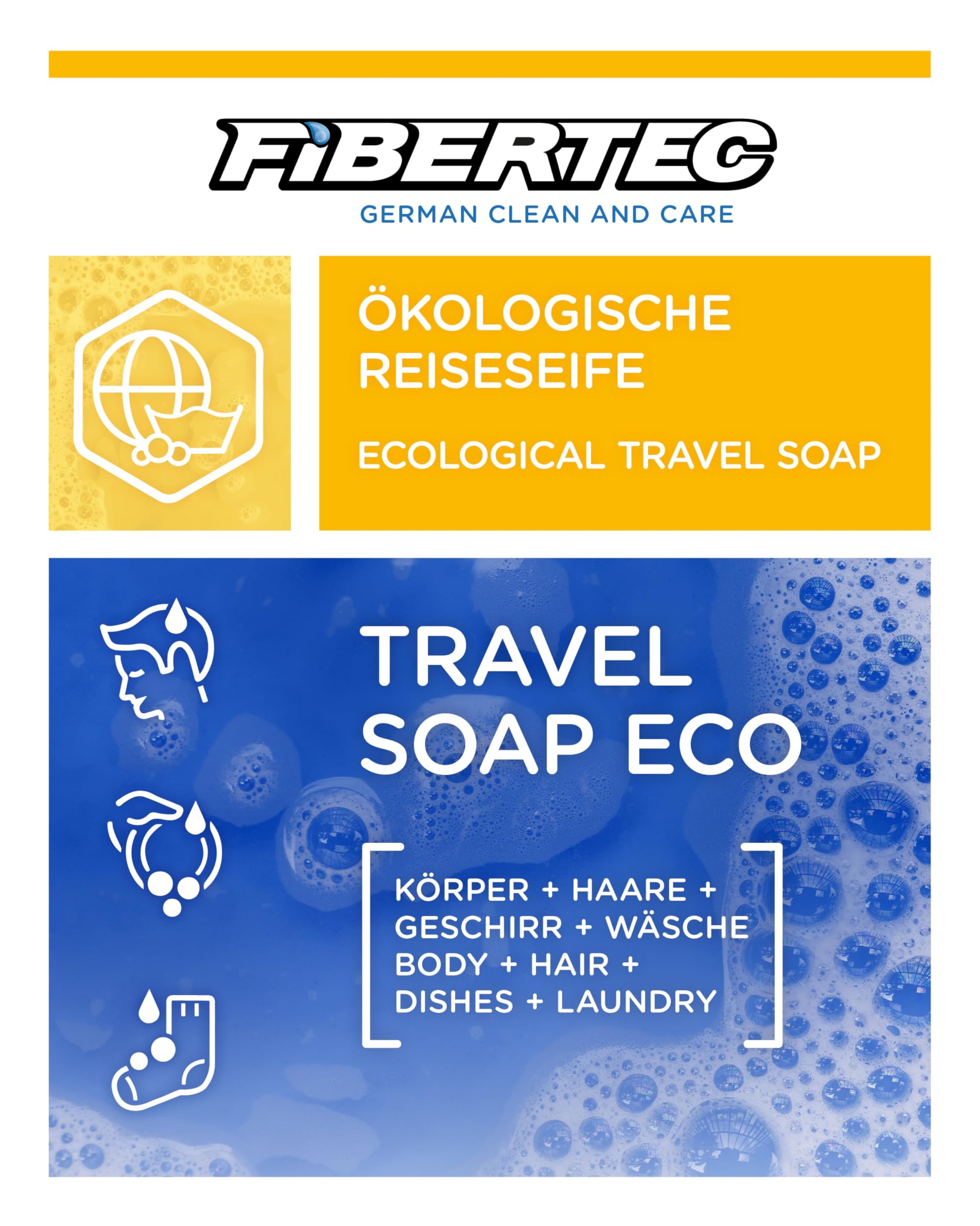 fibertec-k-rperpflege-travel-soap-eco-reiseseife-250ml-papaya image 2