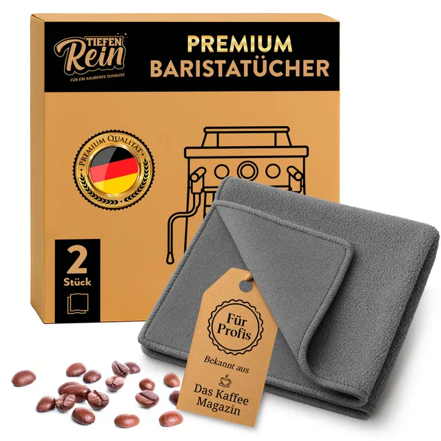 tiefenrein-barista-tuch-mikrofasertuch-kaffeemaschine-2-st-ck-grau image 1