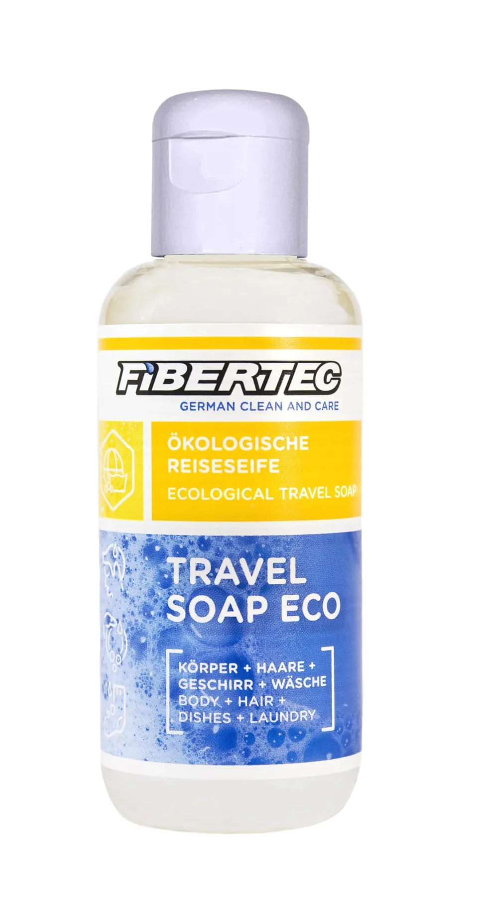 fibertec-k-rperpflege-travel-soap-eco-reiseseife-250ml-papaya image 1