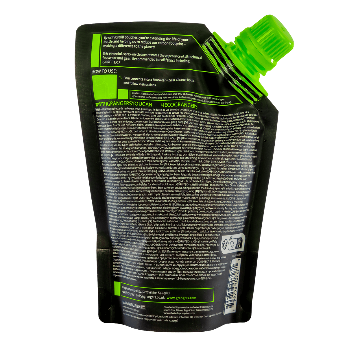 granger-s-footwear-gear-cleaner-eco-refill-schuhreiniger-nachf-llbeutel image 2