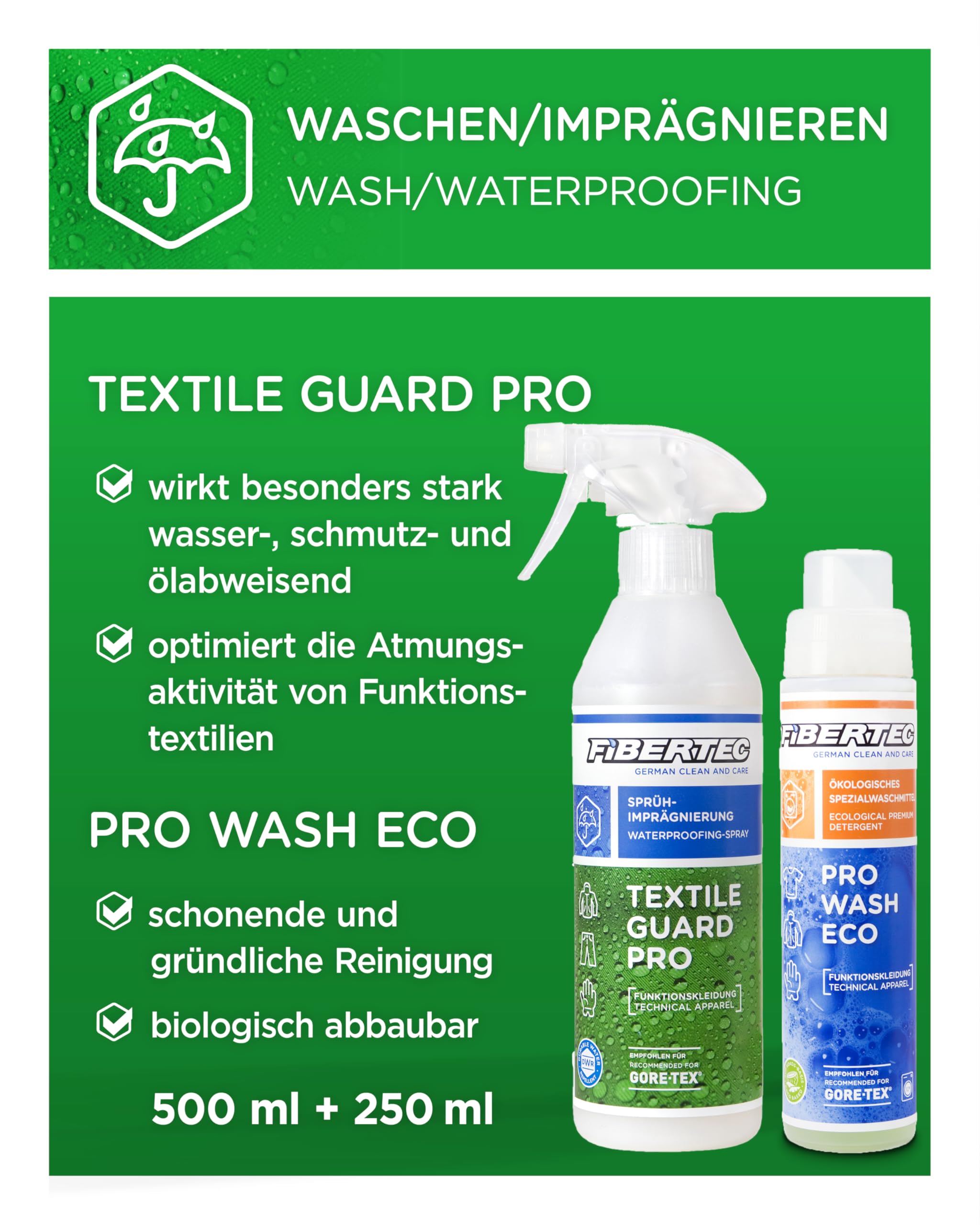 fibertec-pro-wash-eco-250ml-textile-guard-pro-500ml-set image 3
