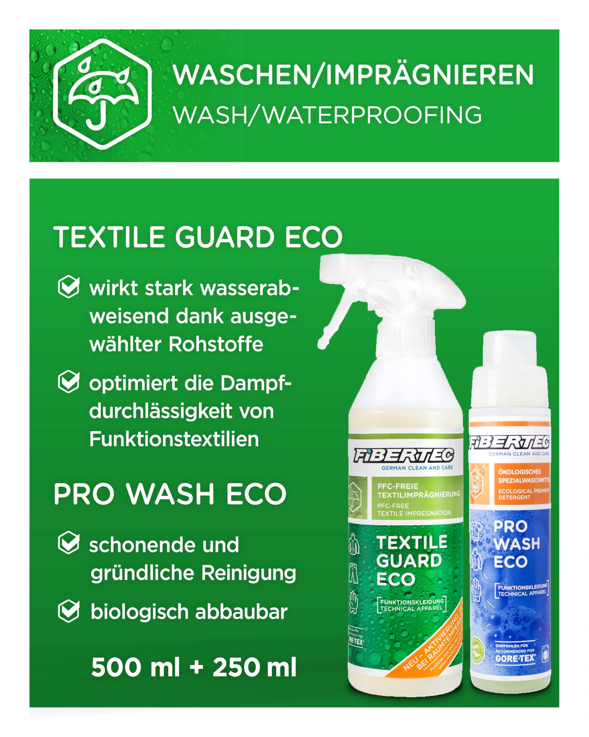 fibertec-pro-wash-eco-250ml-textile-guard-eco-rt-500ml-set image 3
