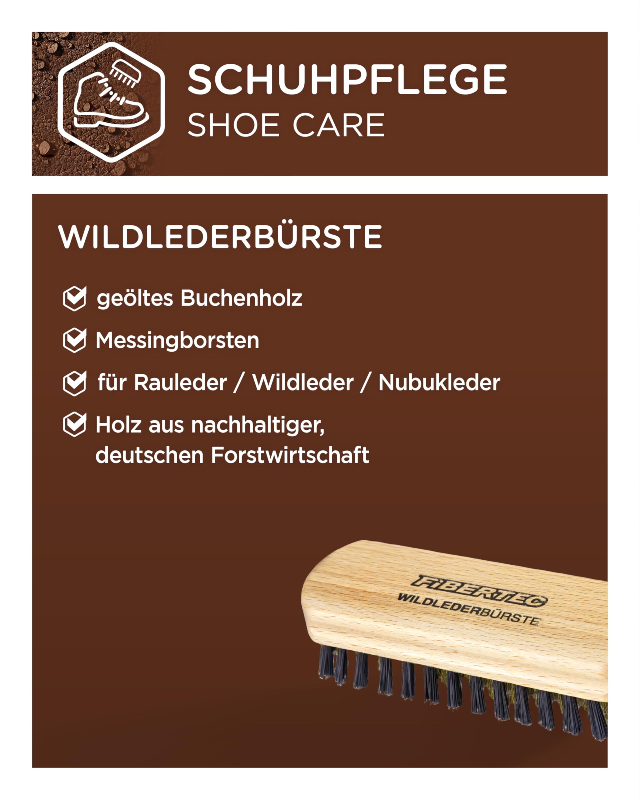 fibertec-schuhpflege-wildlederb-rste-messingborsten-buche image 3